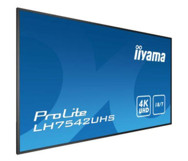 iiyama 74,5'' PROLITE LH7542UHS-B3 Czarny - 1375289 - zdjęcie 5